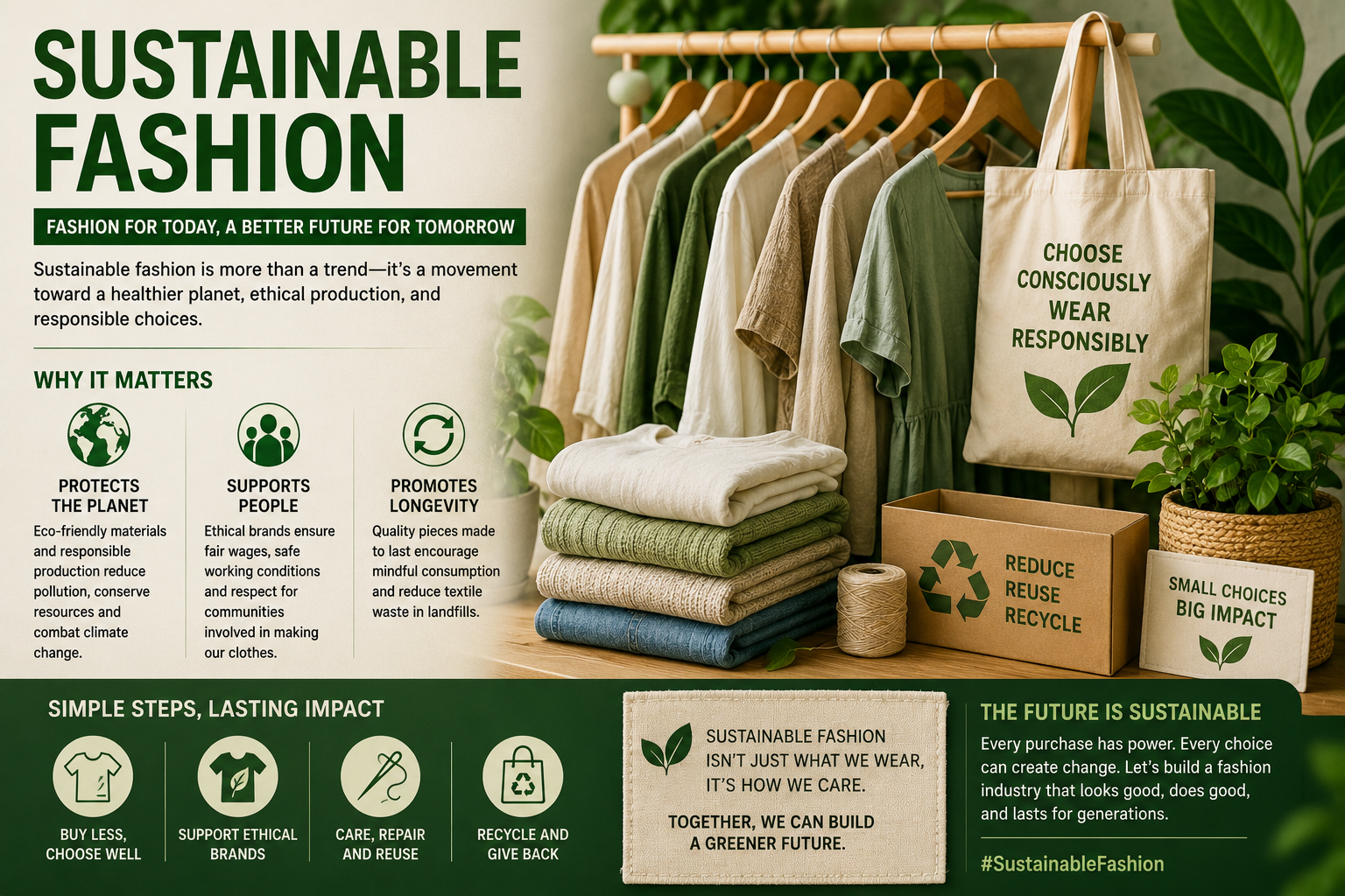 2. Sustainable Fashion Gains Momentum as Consumers Demand Eco-Friendly Clothing
