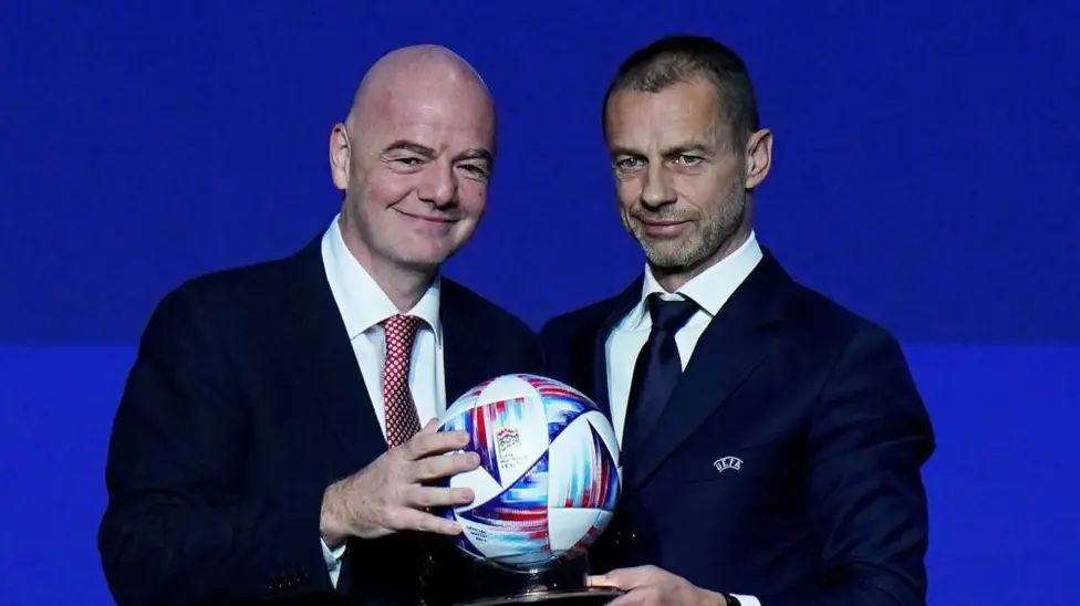Ceferin Rules Out FIFA Presidency Bid, Says Infantino Could Face Rival