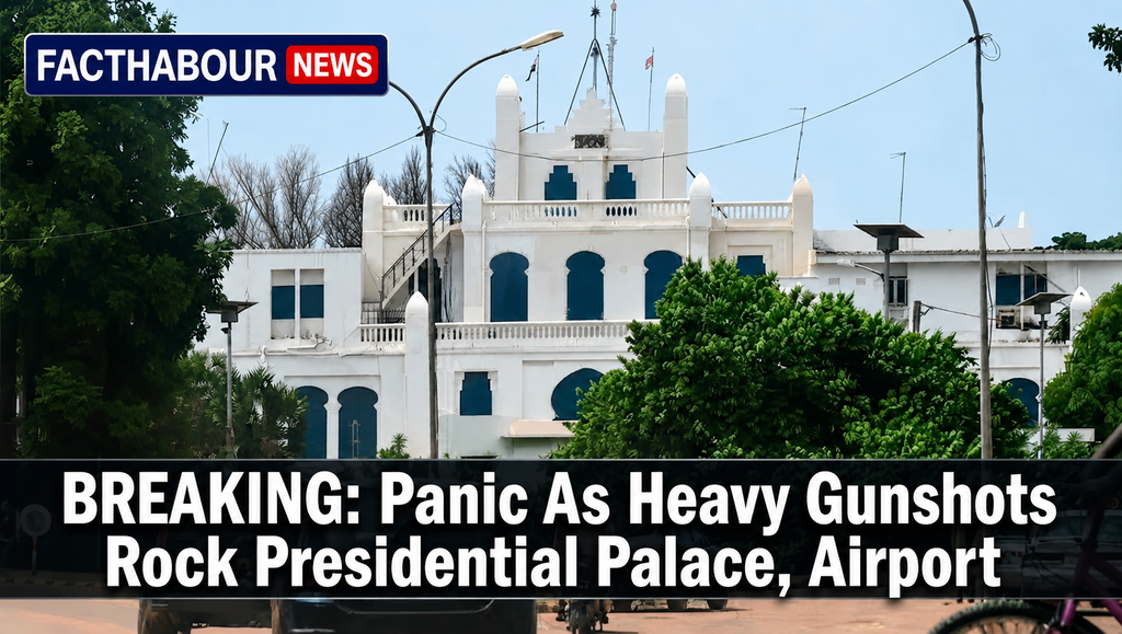 Panic in Niger as Heavy Gunfire, Explosions Rock Airport and Presidential Palace