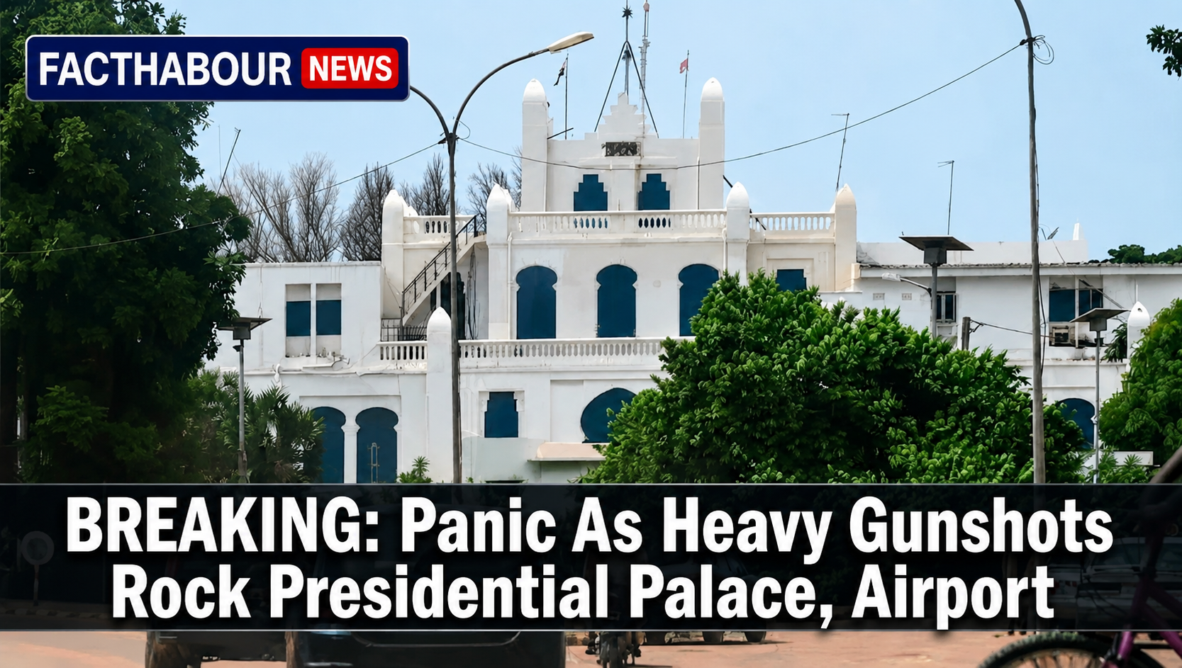 Panic in Niger as Heavy Gunfire, Explosions Rock Airport and Presidential Palace