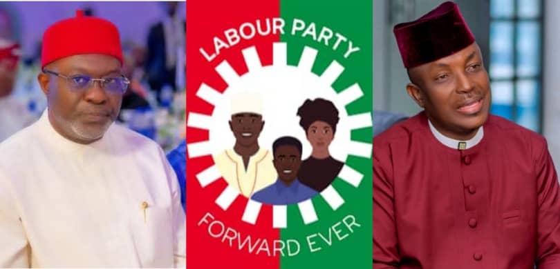 Isiala Ngwa North Labour Party Boils: Ginger Onwusibe, Caleb Ajagba fights dirty as NDC candidate, Chikezie Ugorji ceases the moment