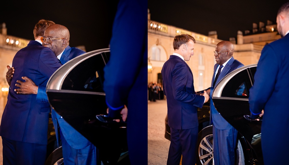 Tinubu, Macron Reaffirm Strong Nigeria-France Ties at Private Dinner in Paris