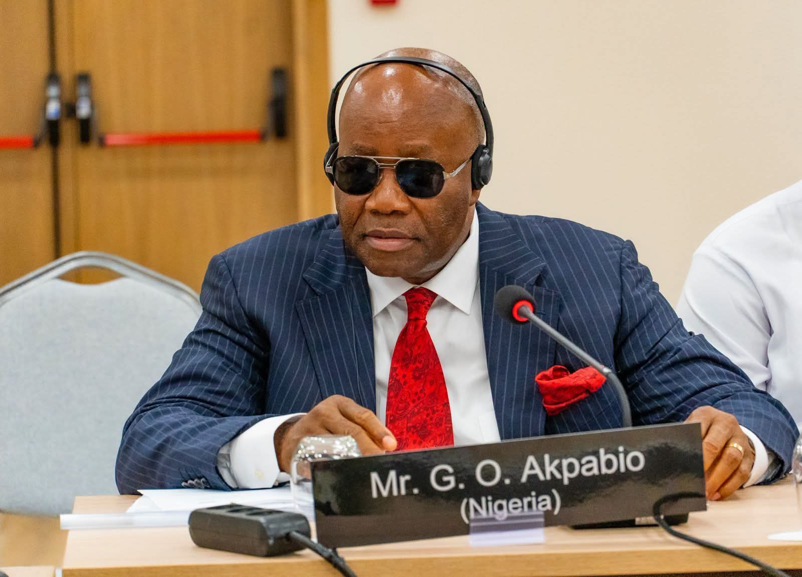Akpabio in Italy, Prays for End to Banditry, Terrorism and Peaceful 2027 Elections