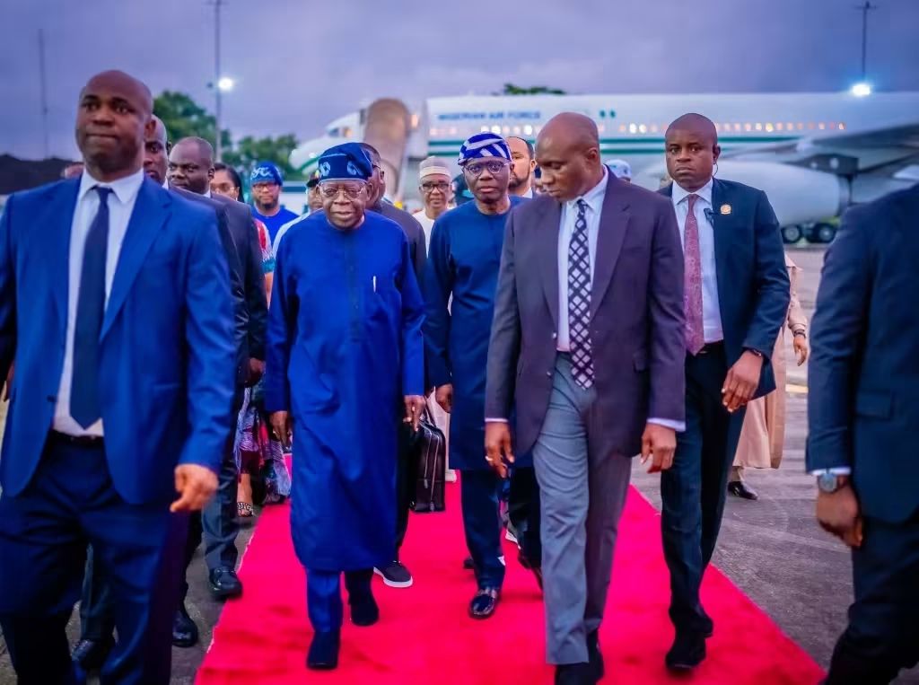 Tinubu Returns to Nigeria, Dismisses Health Rumours, Says He Is Ready to Work